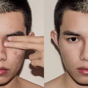 Vorher Nachher Junger Mann